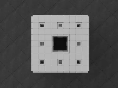 Sci fi Cube Free 3D print model