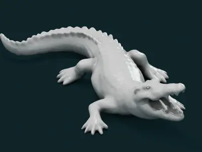 Alligator 3D model