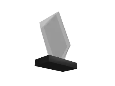 Glass Trophy v1 003 Low-poly 3D model