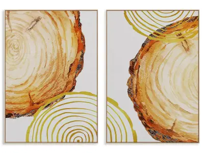 Abstract Painting Frame set 3D model 67