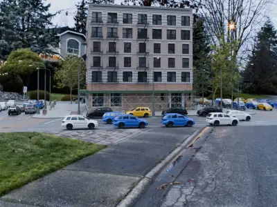 city noktahs Low-poly 3D model