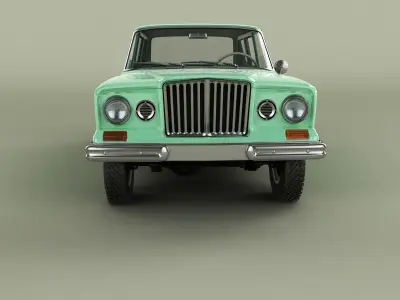 Jeep Wagoneer 2-Door 3D model