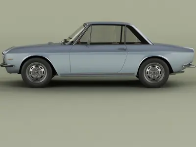 Lancia Fulvia Coupe series 2 3D model