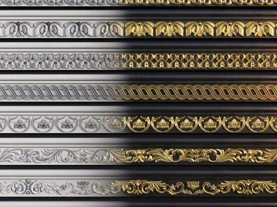 ORNAMENT TRIM 01 3D model