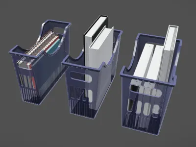 Office Tools 05 Low-poly 3D model