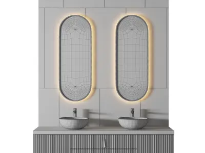 Luxury Bathroom 134 3D model