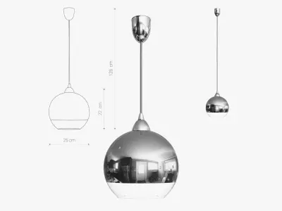 Nowodvorski GLOBE M 4953 lamp 3D model