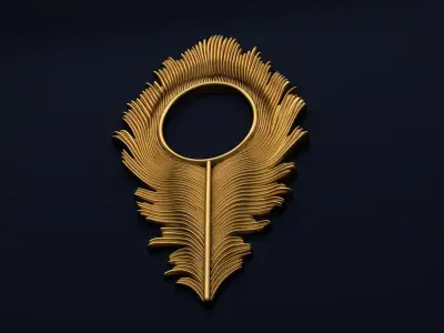 Classic decor ornament v-3D model21 3D print model