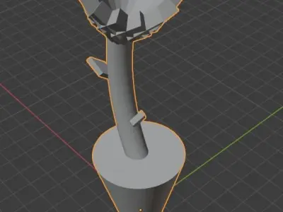 Flower pot for house Free 3D print model