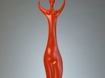 Sculpture Grace P 3D print model