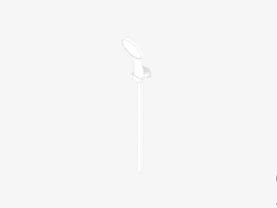 Shower - Hand - Luxury - Feather Low-poly 3D model