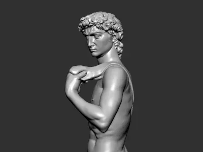 David of Michelangelo  3D print model