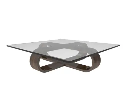 Coffee Table Low-poly 3D model