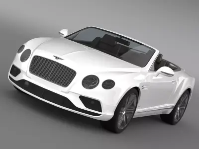 Bentley Continental GTC 2015 3D model