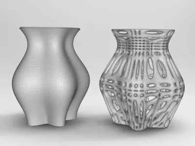 Vase Voronoi 8 3D print model