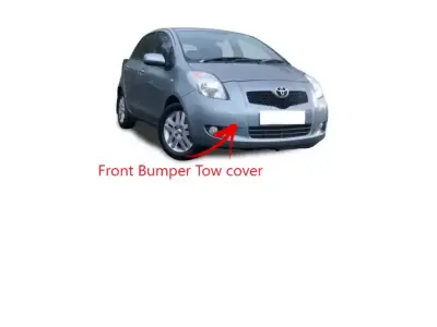 Toyota Yaris 2007 front bumper tow cover 3D print model