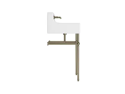 Brass Console Sink 3D model