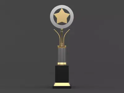 Trophy Cups 3D model 3