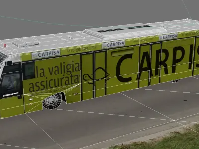Cobus 3000 Caprisa paint Low-poly 3D model