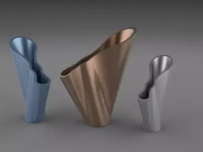 ARC VASE 3D model
