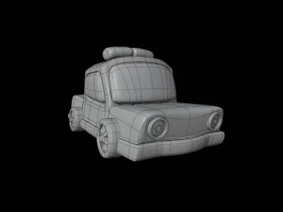 Police Car 3D model