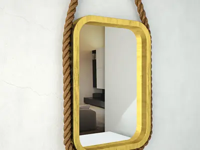 Constantine Accent Mirror 3D model