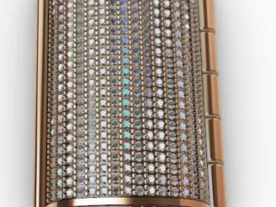 Lock bracelet clasp  3D print model