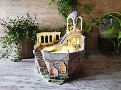 ENCHANTED GARDEN 3D print model