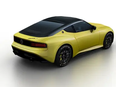 Nissan Z Proto 3D Model Fairlady Z Prototype Low-poly 3D model