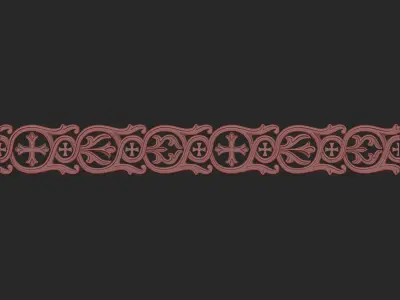 Oz-Trim Ornament 04 3D model