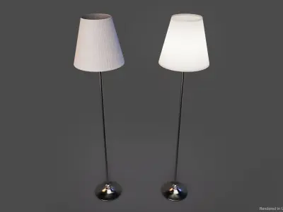 Floor Lamps PBR Game Ready Low-poly 3D model