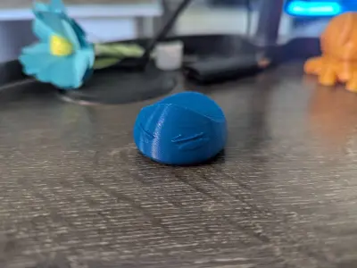 Annoyed Rimuru Slime Pen Holder Cute Anime Desk Companion Free 3D print model