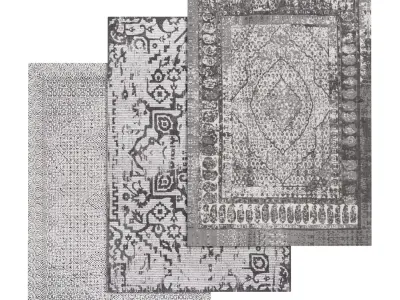 Rug Set 1623 3D model