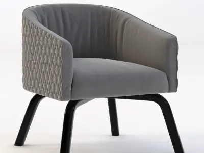 Lolita Diamond Armchair 3D model