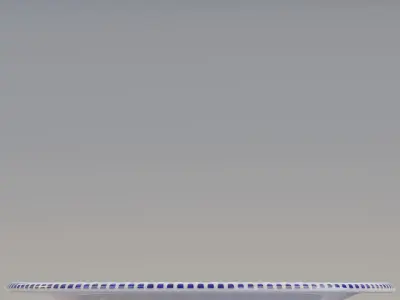  Tunisian hand painted plate 3D model