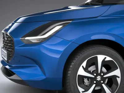 Suzuki Swift 2024 3D model