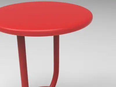 Heryy Bar Table Low-poly 3D model