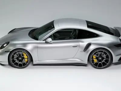 Porsche 911 Turbo S 992 2020 3D model