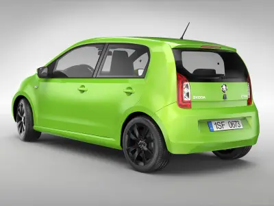 Skoda Citigo 2017 3D model
