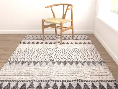 Rugs No 247 Low-poly 3D model