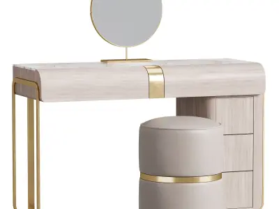  Dressing table 04 3D model