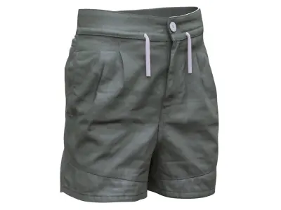 Shorts Low-poly 3D model