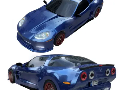 Chevorlet corvet 3D model