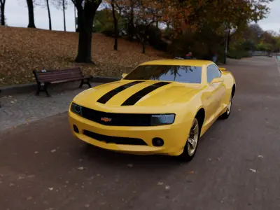 CAMARO CAR MODEL 3D model