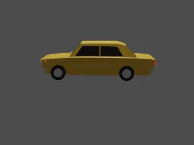 VAZ-2101 Low-poly 3D model