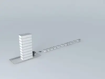 Royal Airways Tips: SketchUp: Fall Off Pieces Tutorial Free 3D model