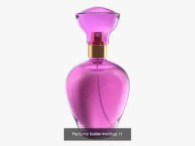 Perfume bottles v01 3D Model Collection