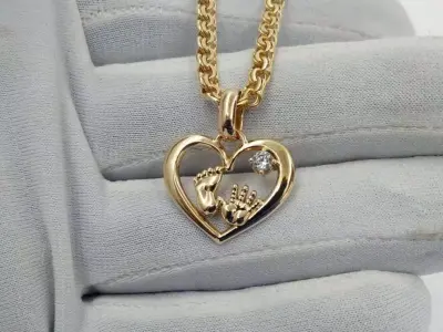 heart pendant 3D model