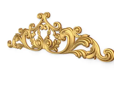Classic decor ornament 38 3D print model