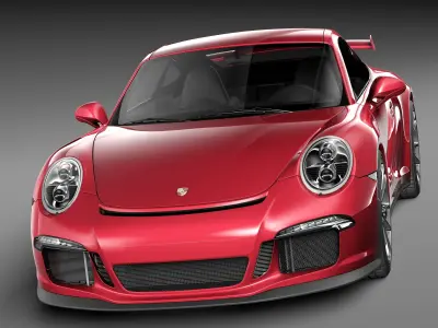 Porsche 911 GT3 2014 3D model